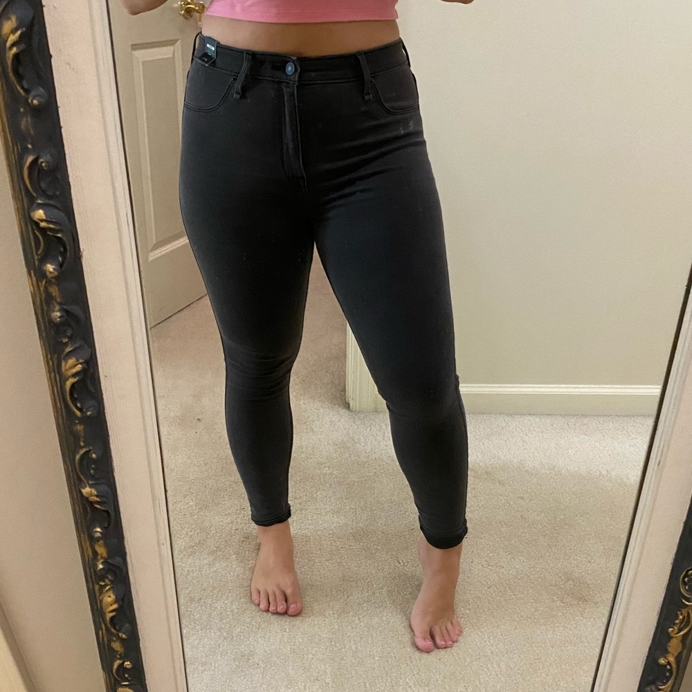 Abercrombie black jeans